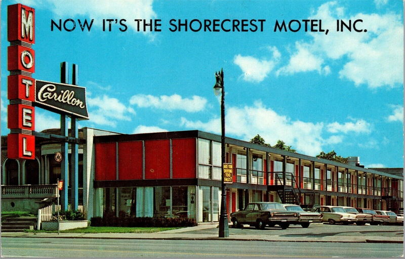 Rivertown Inn & Suites (Carillon Motel) - Old Postcard